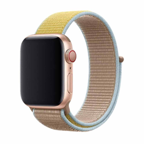 Ремешок Nylon loop на Apple Watch 42/44/45mm Camel Ремешок Nylon loop на Apple Watch 42/44/45mm Camel